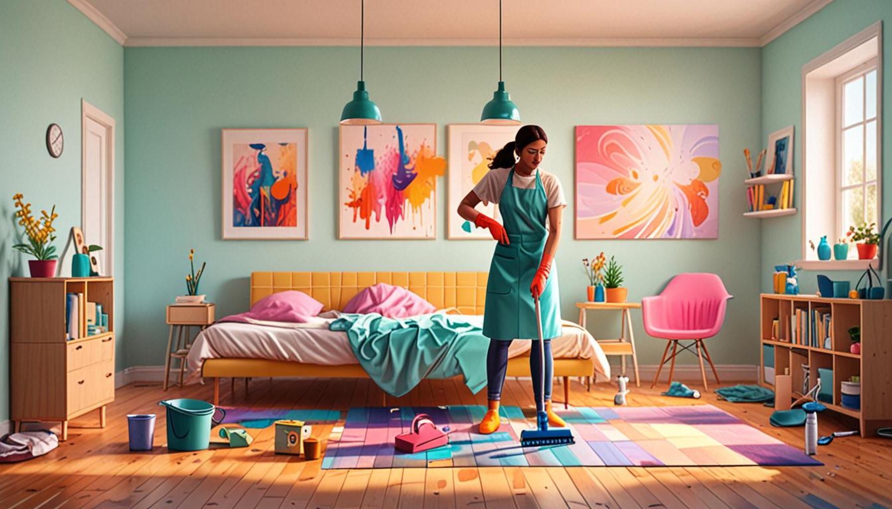 The relationship between cleaning schedules and mental health: creating a calmer environment