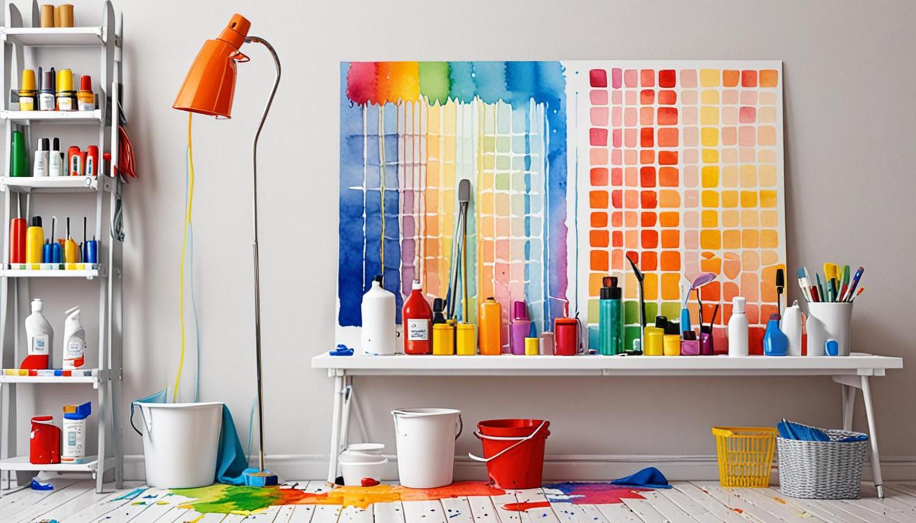 Visual Organization: Using Color Coding to Enhance Cleaning Efficiency