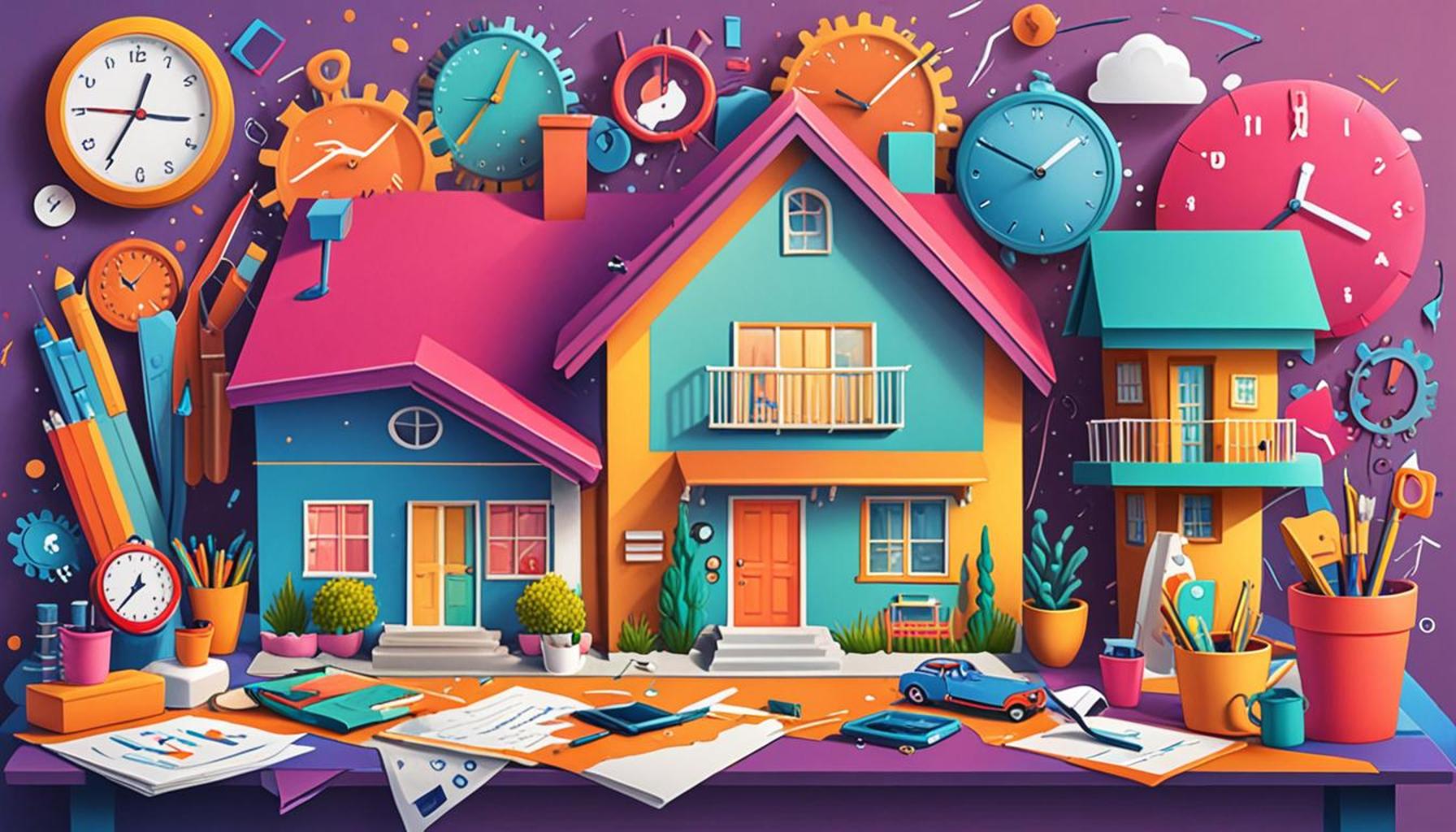 Time management strategies for keeping the house organized efficiently