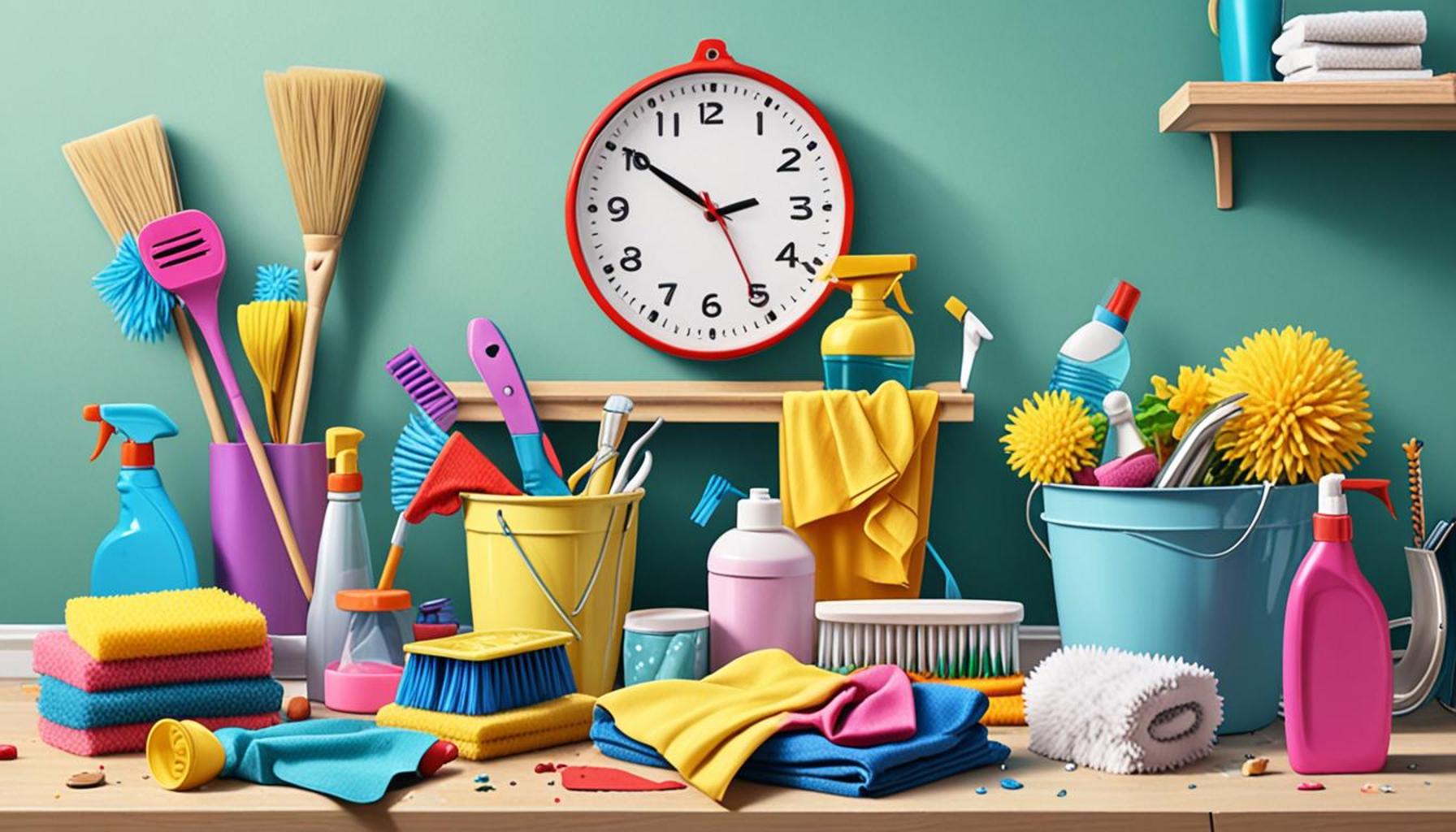 How to Create an Effective Cleaning Schedule to Optimize Your Time at Home