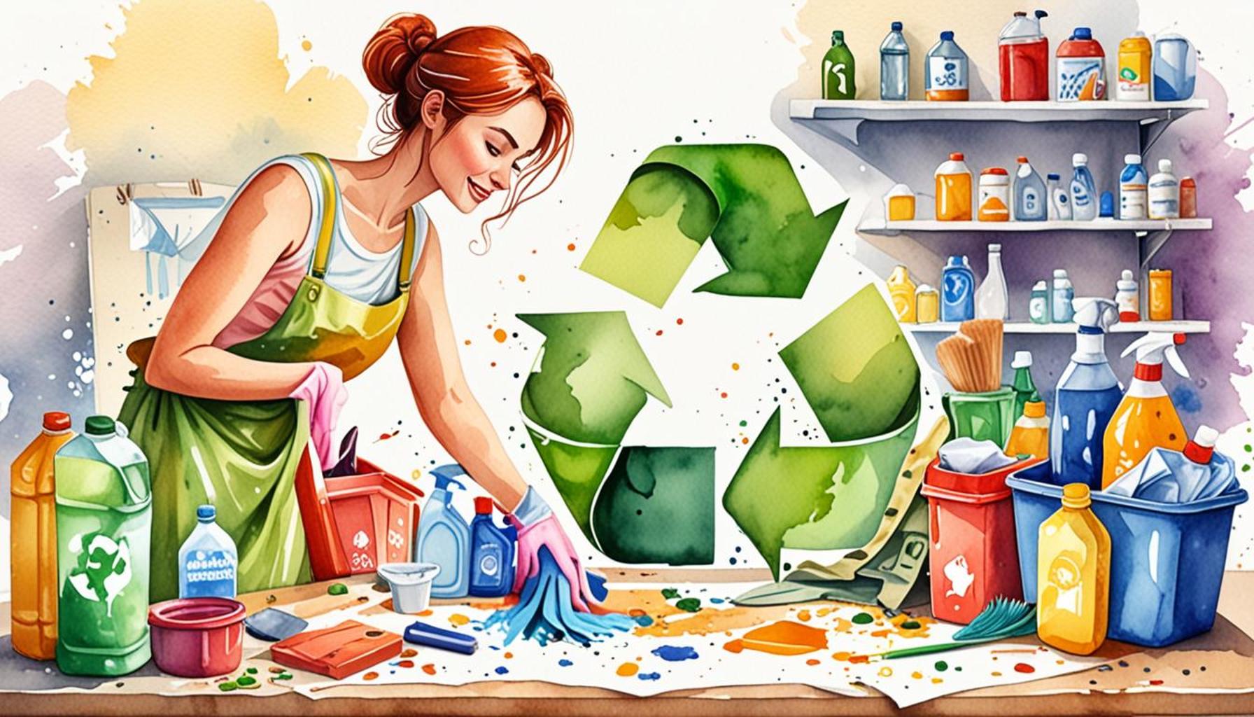 How to Implement a Recycling System in Household Cleaning
