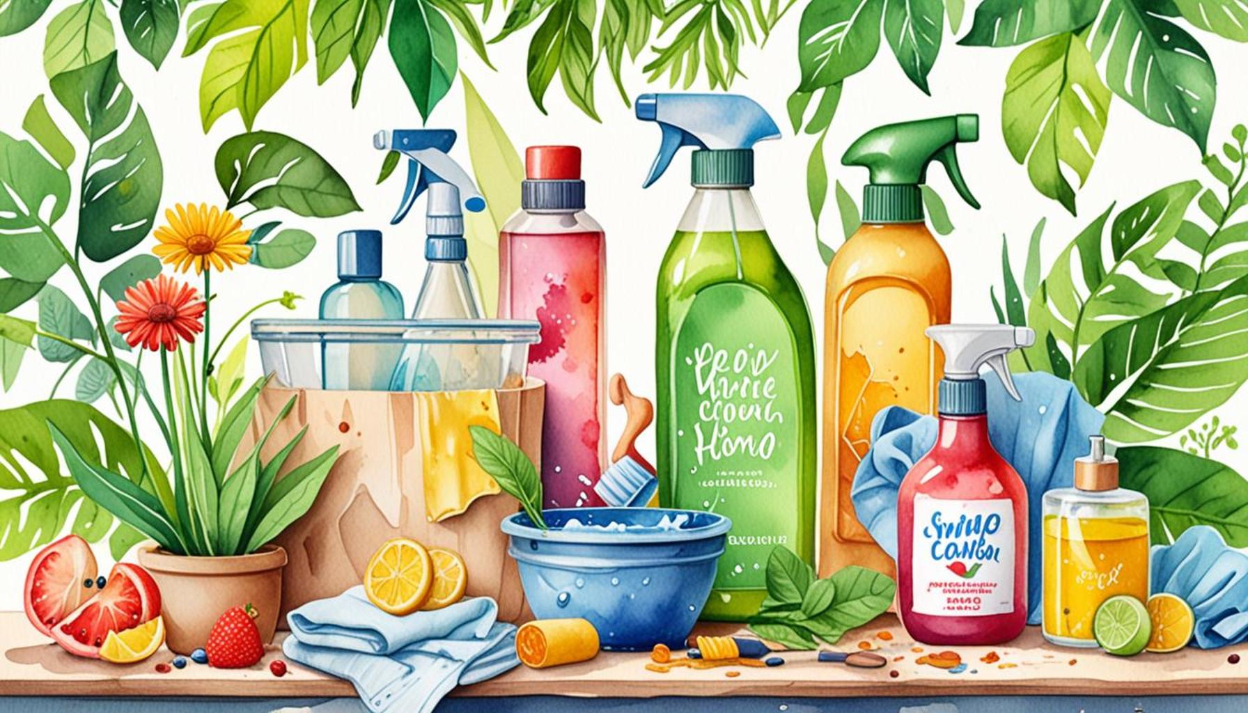 Eco-friendly Cleaning Solutions: Homemade Products for a Sustainable Home