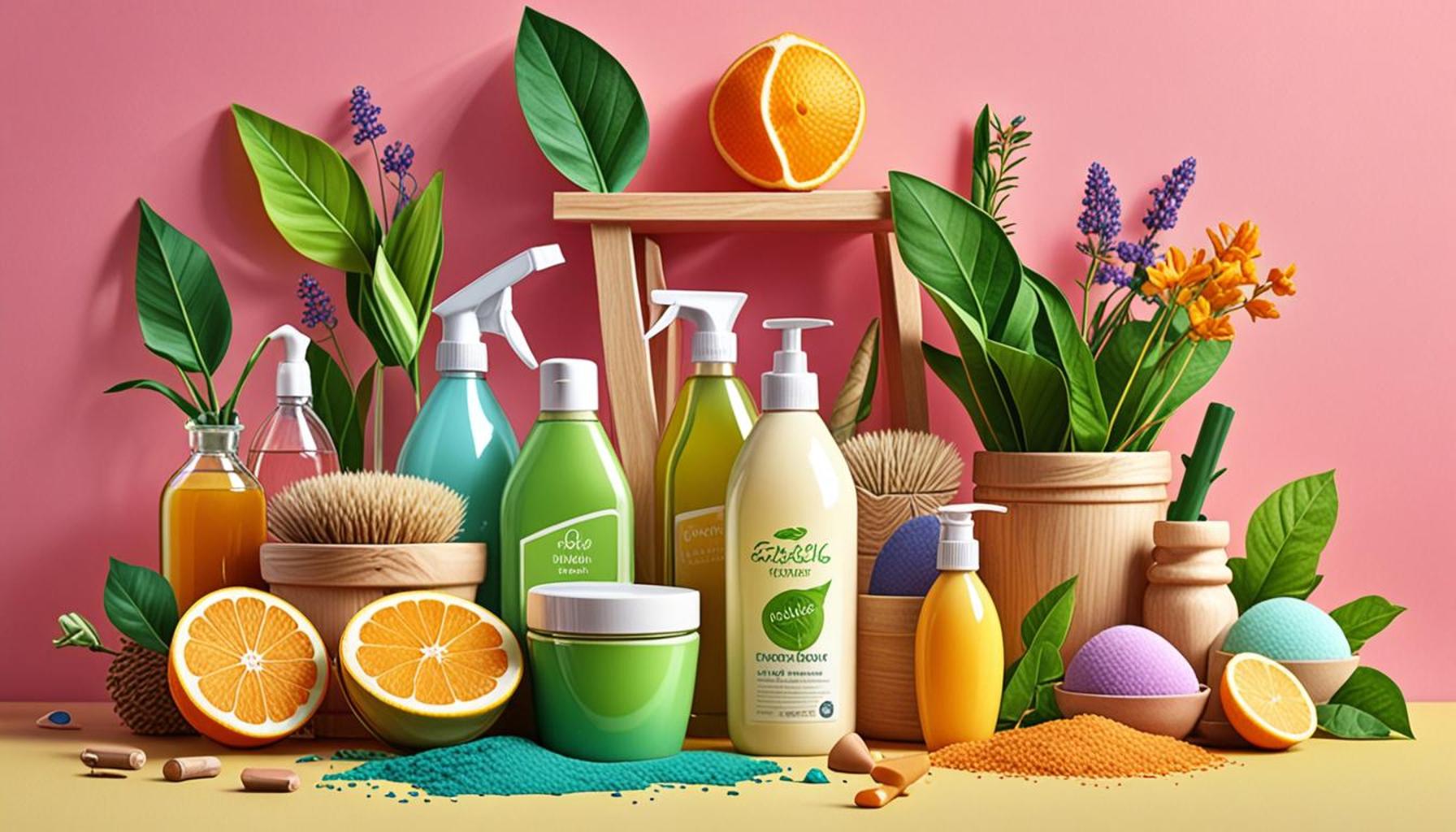 Using Natural Ingredients to Make Eco-Friendly Cleaning Products at Home