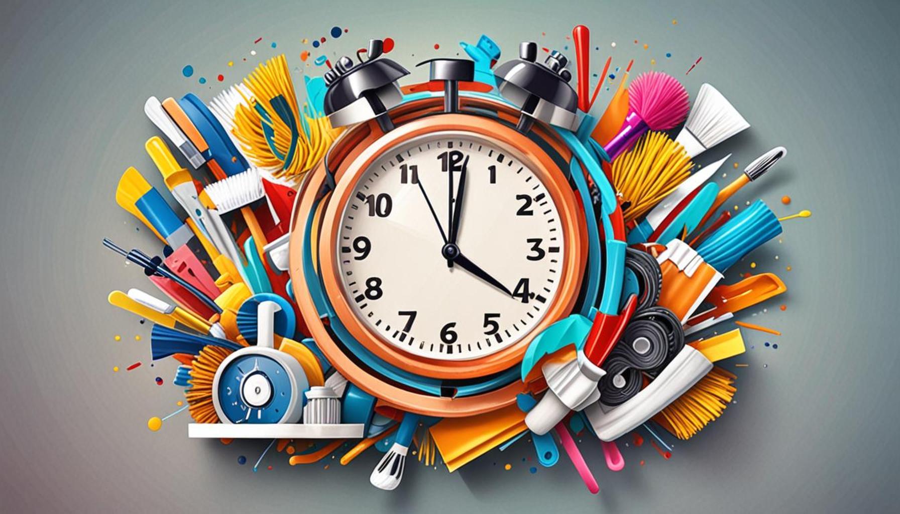 The influence of an organized environment on time management and cleaning efficiency