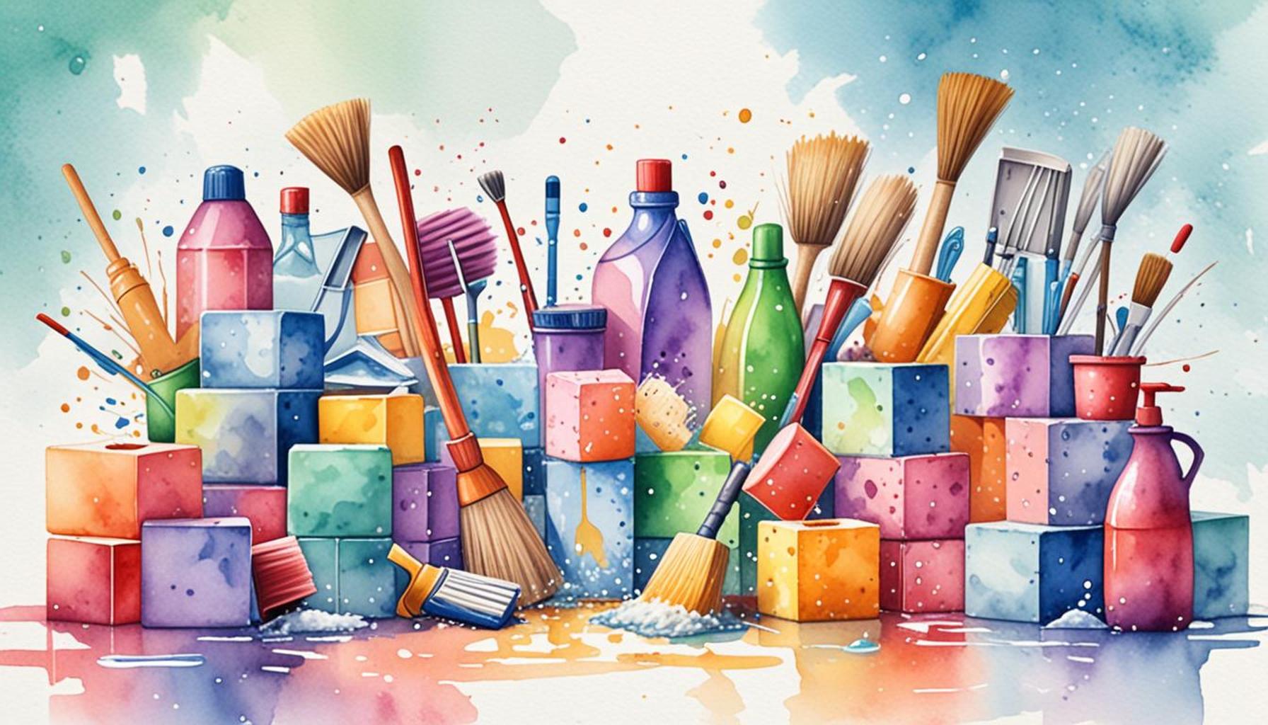 Cleaning Strategies in Blocks: How to Divide Tasks to Save Time