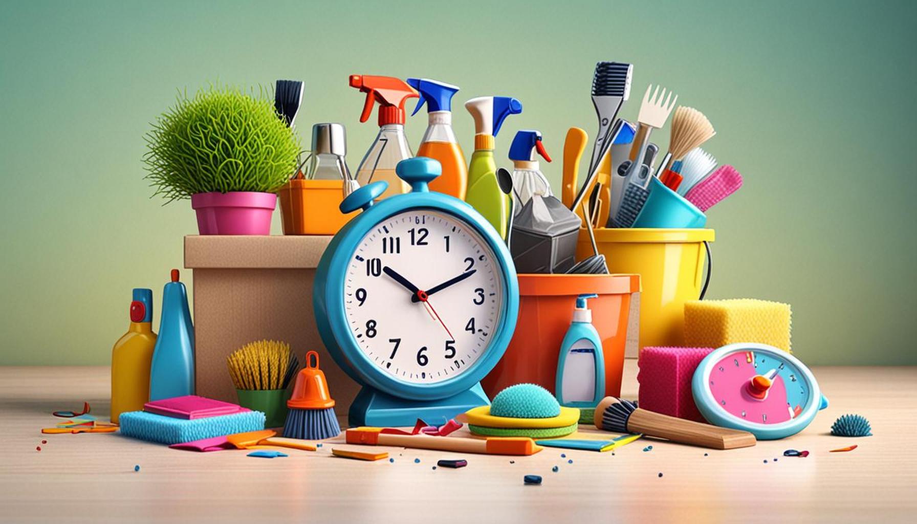 How Time Management Can Optimize Household Cleaning Routines
